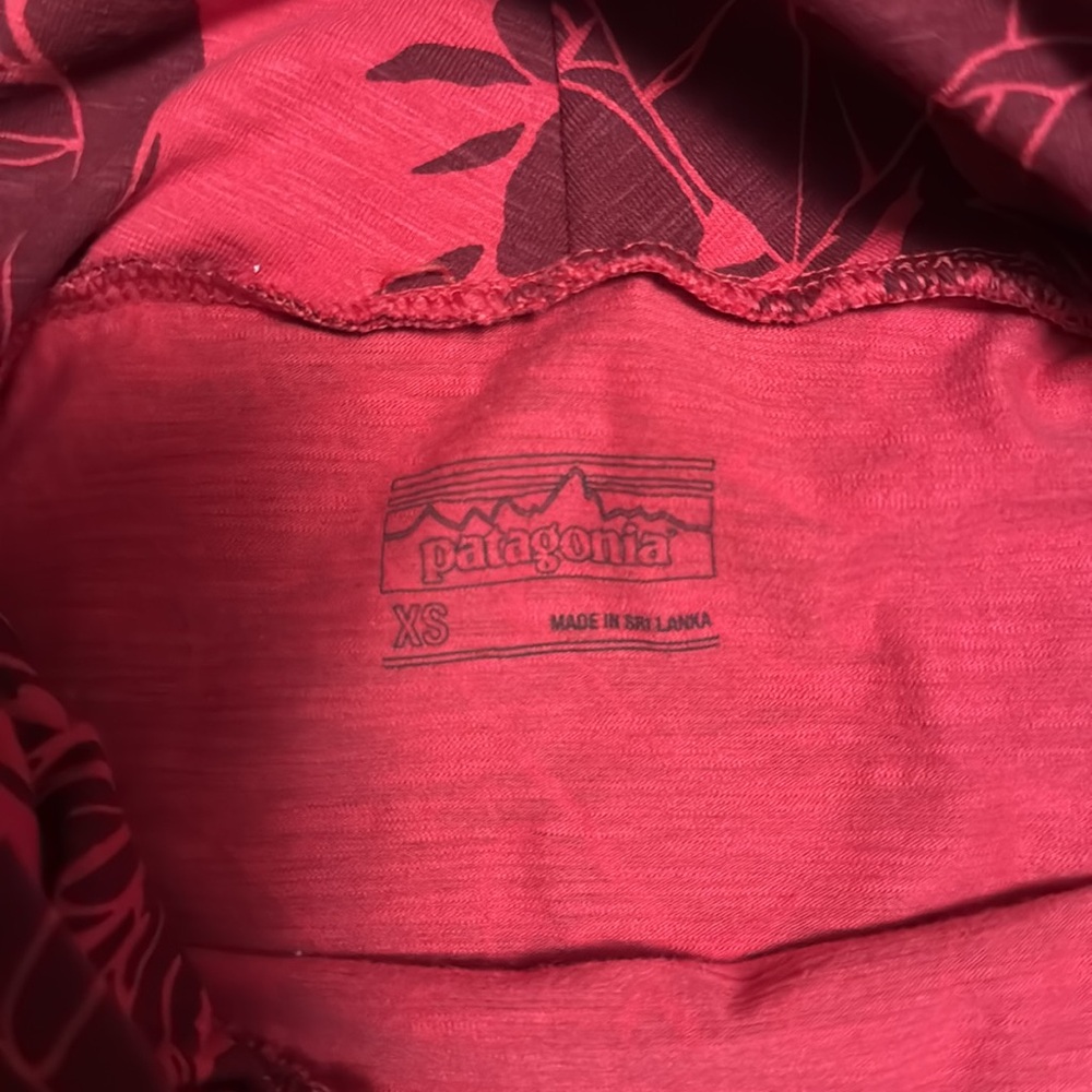 Patagonia Red Floral Mini Dress - Picture 4 of 5